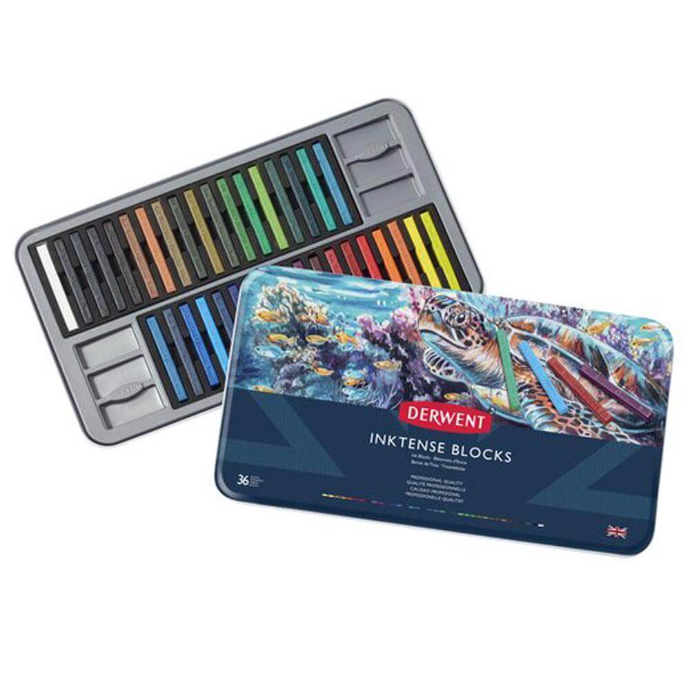 Derwent Inktense Block 36 Tin